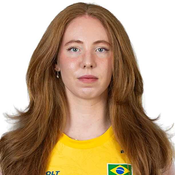 Julia Isabelle Bergmann - Volleyball player, outside hitter, Brazil