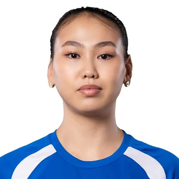 Perizat Nurbergenova - Volleyball player, outside hitter, Zhetysu VC