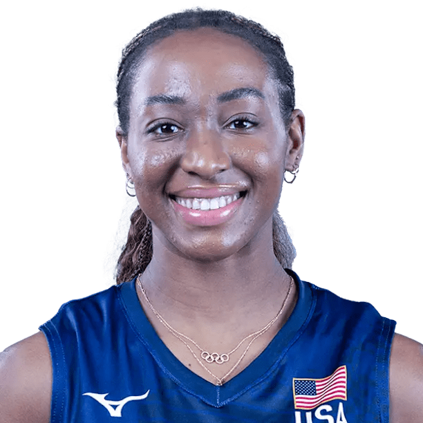 Chiaka Ogbogu - Jugadora de voleibol, central, Estados Unidos