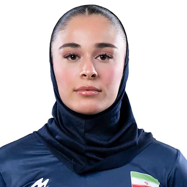 Fatemeh Manzouri Shirehjini - Giocatrice di pallavolo, schiacciatore, Iran