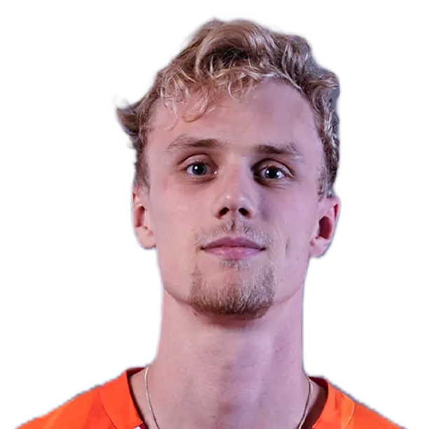 Yannick Bak - Giocatore di pallavolo, outside hitter, Paesi Bassi