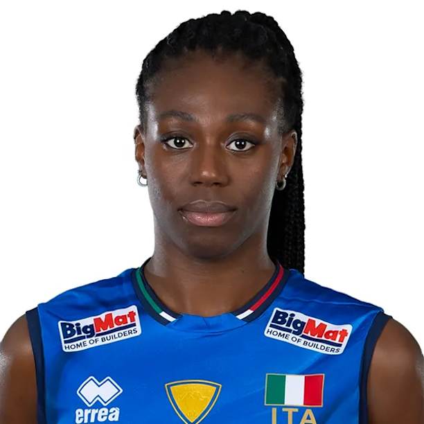Linda Nkiruka Nwakalor - Volleyball player, middle blocker, Bartoccini-Fortinfissi Perugia