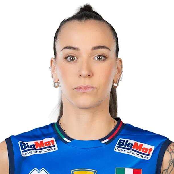 Yasmina Akrari - Volleyball player, middle blocker, Wash4green Pinerolo