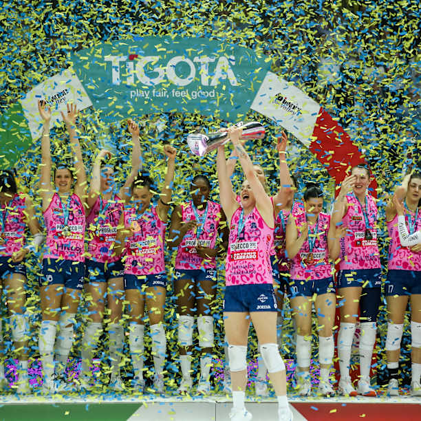 La Prosecco Doc Imoco Conegliano vince l'ottavo scudetto della propria storia · Pallavolo femminile