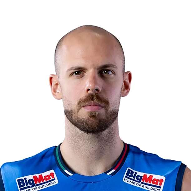 Riccardo Sbertoli - Jogador de voleibol, levantador, Itas Trentino