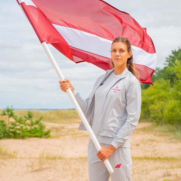 Tina Graudina named Latvia’s flag bearer at Paris 2024 opening ceremony