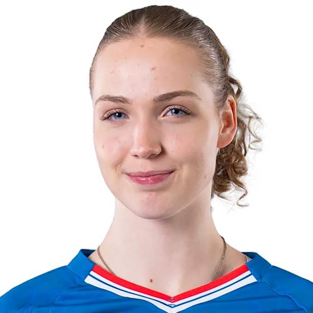 Lucie Janska - Volleyball player, middle blocker, Czechia
