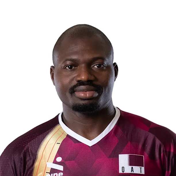 Raimi Wadidie - Jugador de voleibol, punta receptor, Katar