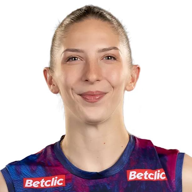 Nina Stojiljkovic - Jogadora de voleibol, levantador, França