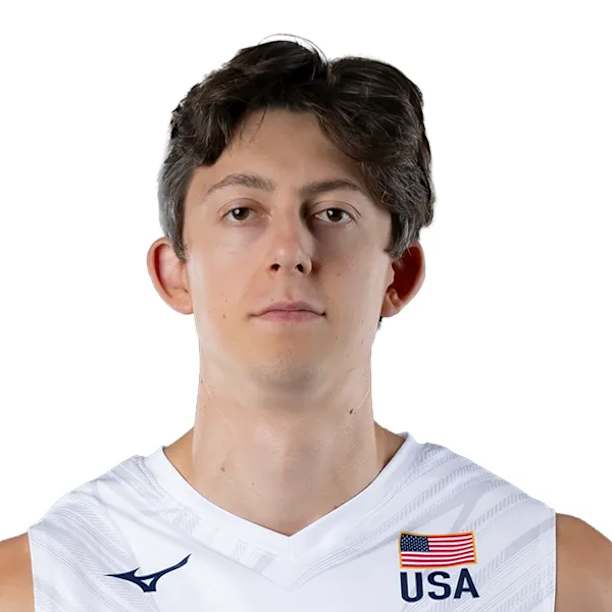 Jeffrey Jendryk II - Volleyball player, middle blocker, USA