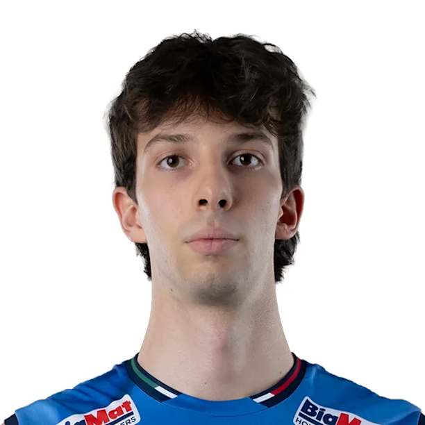 Mattia Orioli - Jugador de voleibol, punta receptor, Italia