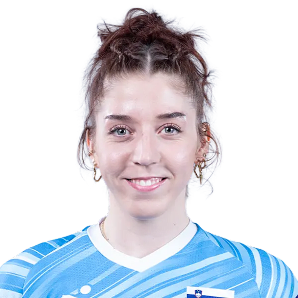 Mirta Velikonja Grbac - Jogadora de voleibol, central, Eslovênia