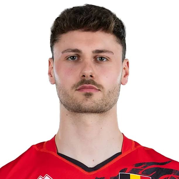 Samuel Fafchamps - Giocatore di pallavolo, centrale, Belgio