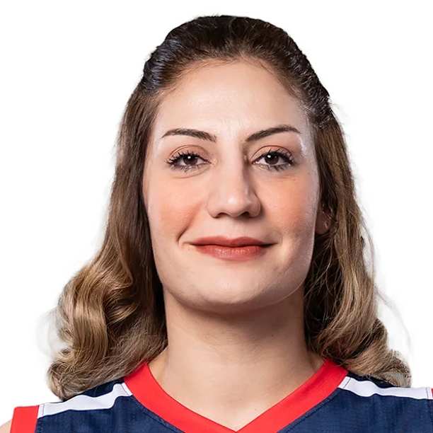Dashne Qasim Abdullah Abdullah - Giocatrice di pallavolo, schiacciatore, Iraq
