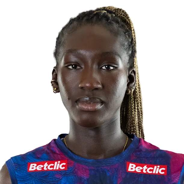 Halimatou Bah - Jogadora de voleibol, ponta, França