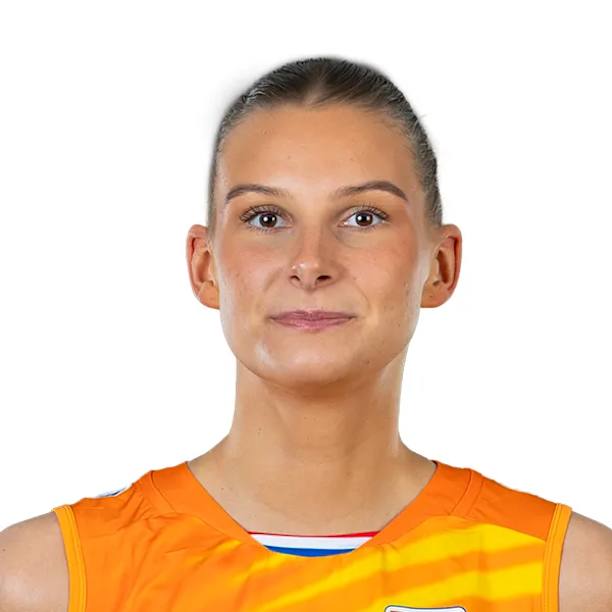 Indy Baijens - Giocatrice di pallavolo, centrale, Paesi Bassi