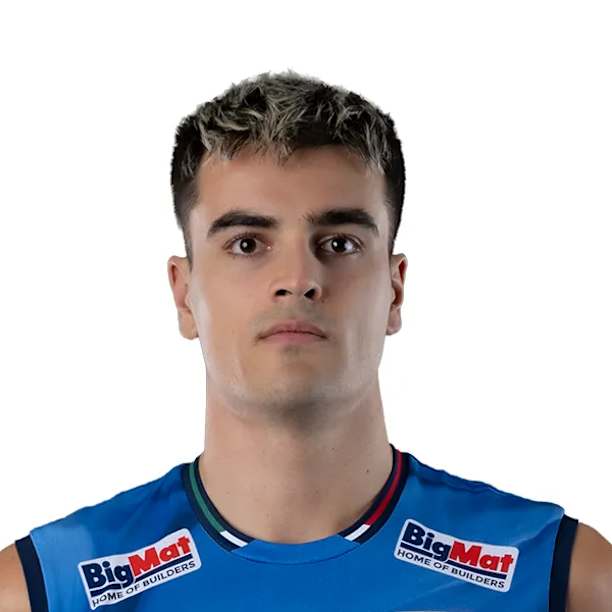 Francesco Sani - Jugador de voleibol, punta receptor, Rana Verona