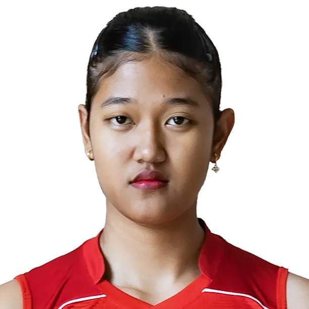Khanza Putri Yanzi Ganeshtri - Giocatrice di pallavolo, opposto, Indonesia
