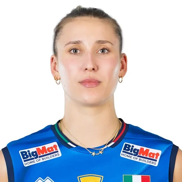 Ekaterina Antropova - Giocatrice di pallavolo, schiacciatore, Italia