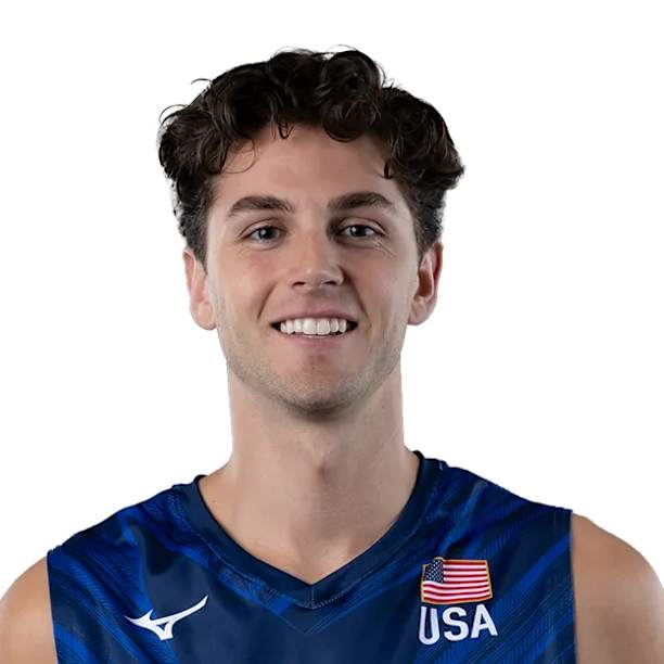 Mason Briggs - Giocatore di pallavolo, libero, USA
