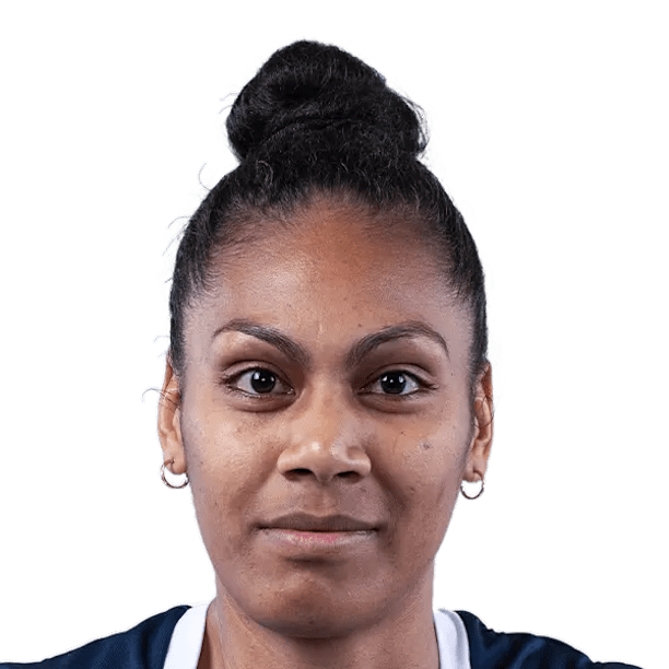 Sabine Haewegene - Jugadora de voleibol, punta receptor, Francia
