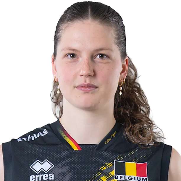Saar Bertels - Giocatrice di pallavolo, schiacciatore, Belgio