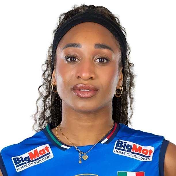 Oghosasere Loveth Omoruyi - Jugadora de voleibol, punta receptor, Italia