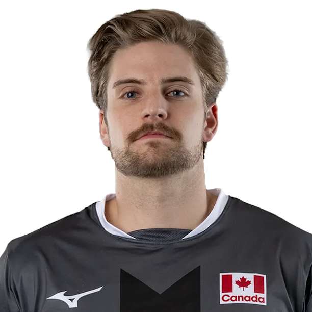 Jackson Howe - Jogador de voleibol, central, Canada