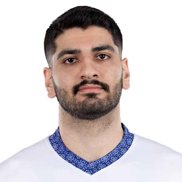 Ali Haghparast - Jugador de voleibol, punta receptor, Irán