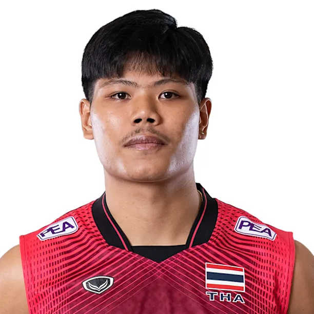 Jakkrit Thanomnoi - Jugador de voleibol, punta receptor, Tailandia