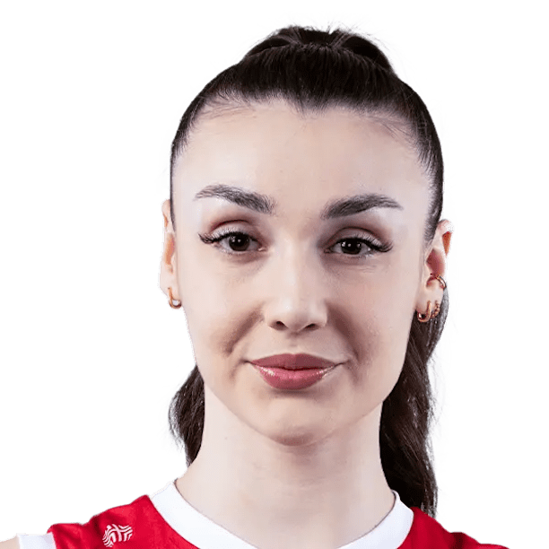 Sonia Stefanik - Jugadora de voleibol, central, ŁKS Łódź