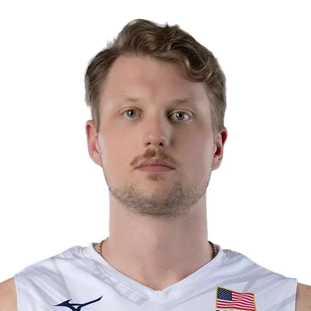 Jordan Ewert - Volleyball player, outside hitter, USA