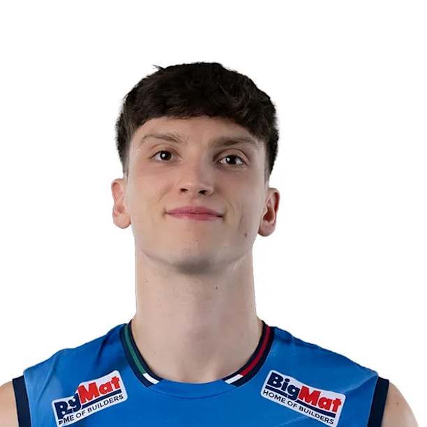 Luca Porro - Jugador de voleibol, punta receptor, Pallavolo Padova