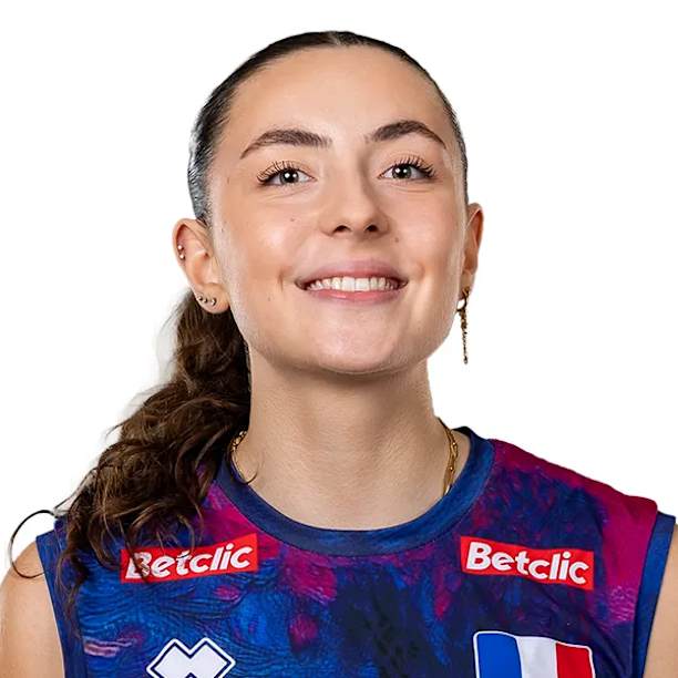 Judith Brunier-Balandras - Volleyball player, middle blocker, France