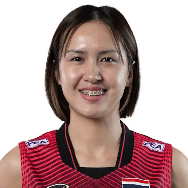 Jidapa Nahuanong - Jugadora de voleibol, punta receptor, Tailandia