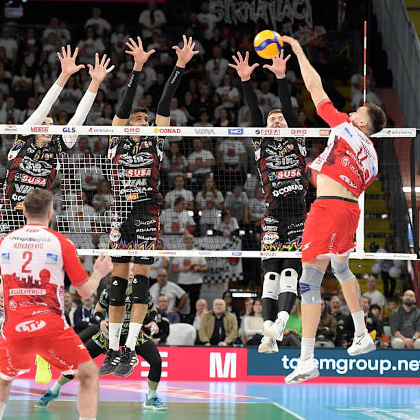 Sir and Gas Sales to lock horns for SuperLega bronze and Champions League berth