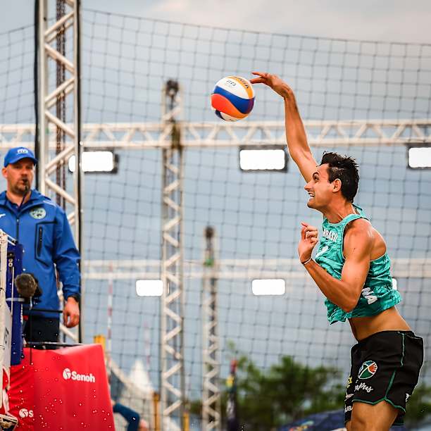 André returns to Itapema at full blast with new partner Renato