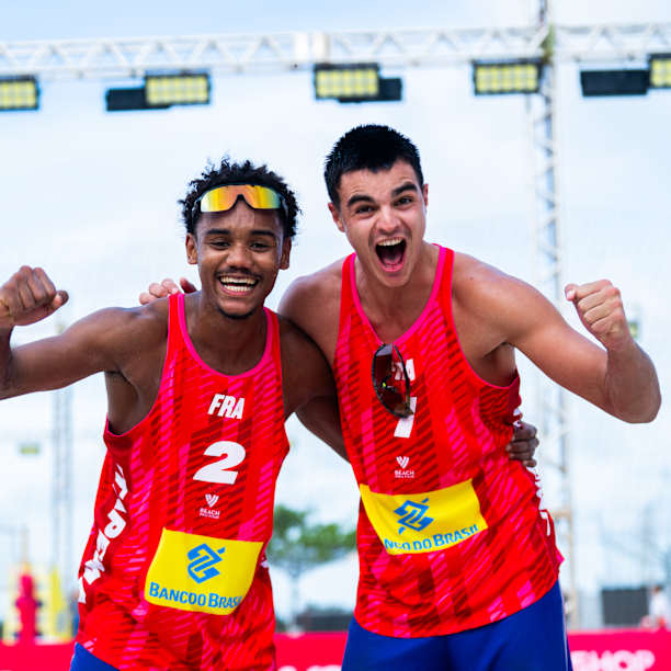 Chouikh and Gardoque make first Elite semifinal appearance in Itapema