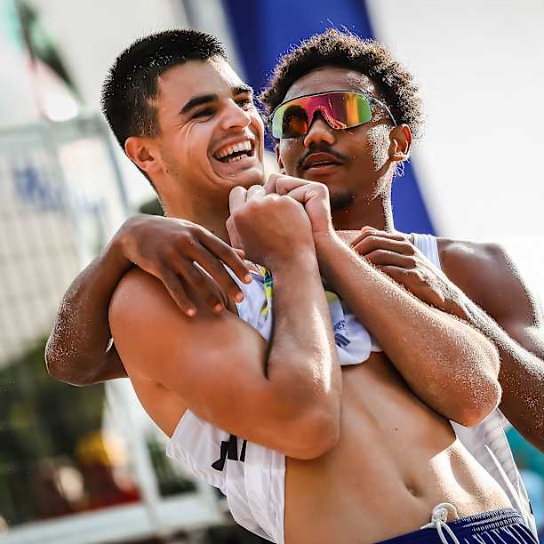 Chouikh and Gardoque win France's second Elite gold in Itapema