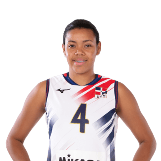 Vielka Michelle Peralta Luna - Jugadora de voleibol, punta receptor, República Dominicana