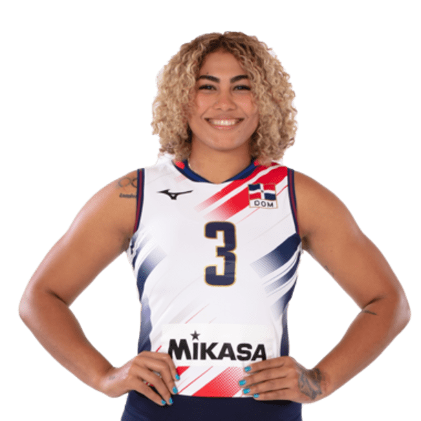 Lisvel Elisa Eve Mejia - Jugadora de voleibol, central, República Dominicana