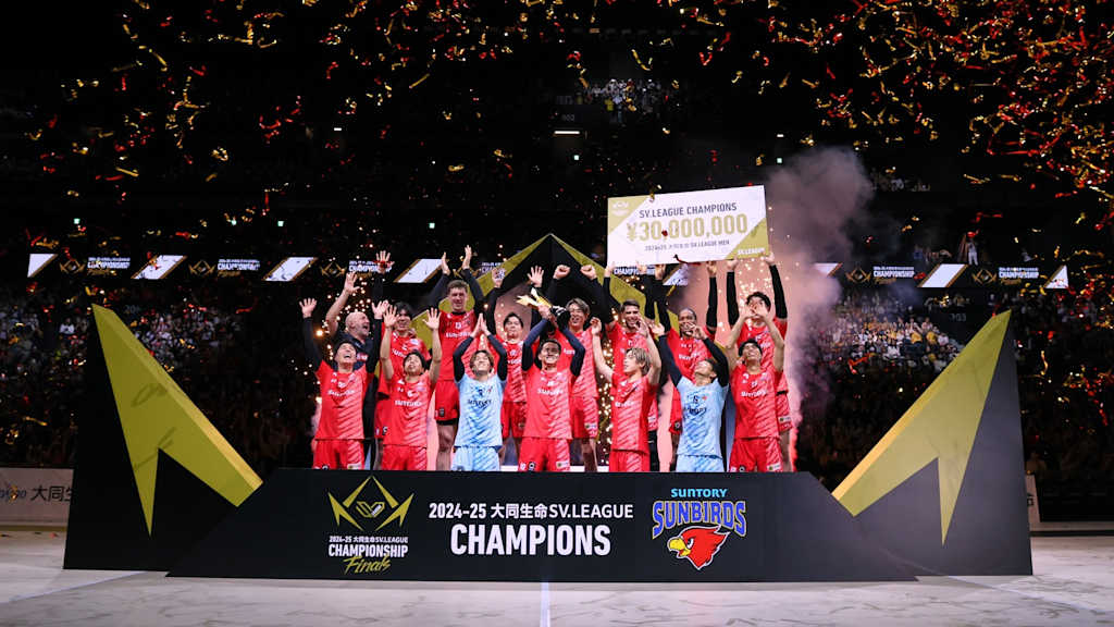 MIZUNO SVリーグ　SUNTORYSUNBIRDS Finals 1 - Stings vs. Sunbirds | Highlights - SV. League