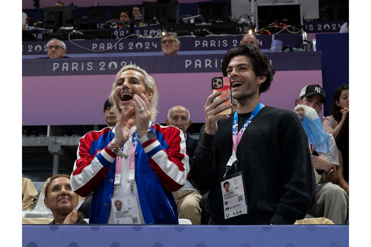 Frankie Grande at Paris 2024 Volleyball