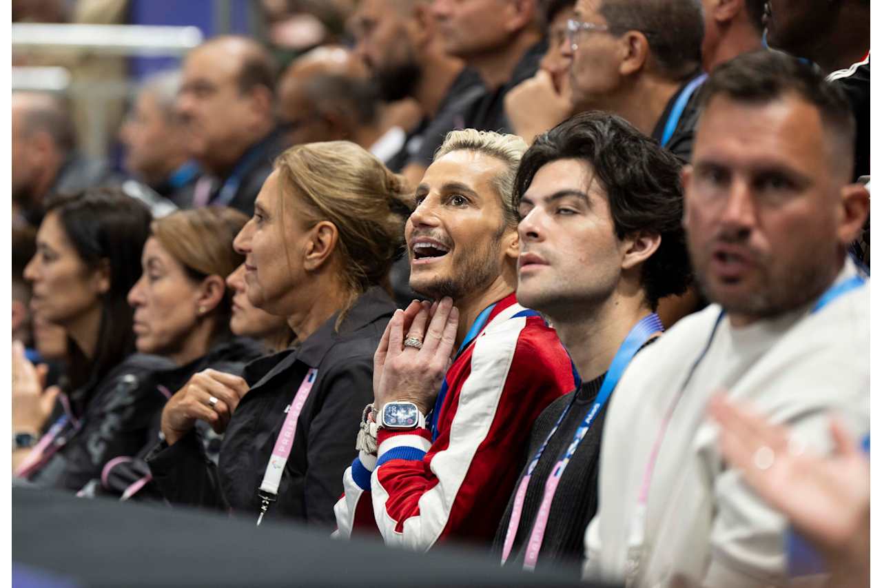 Frankie Grande at Paris 2024 Volleyball