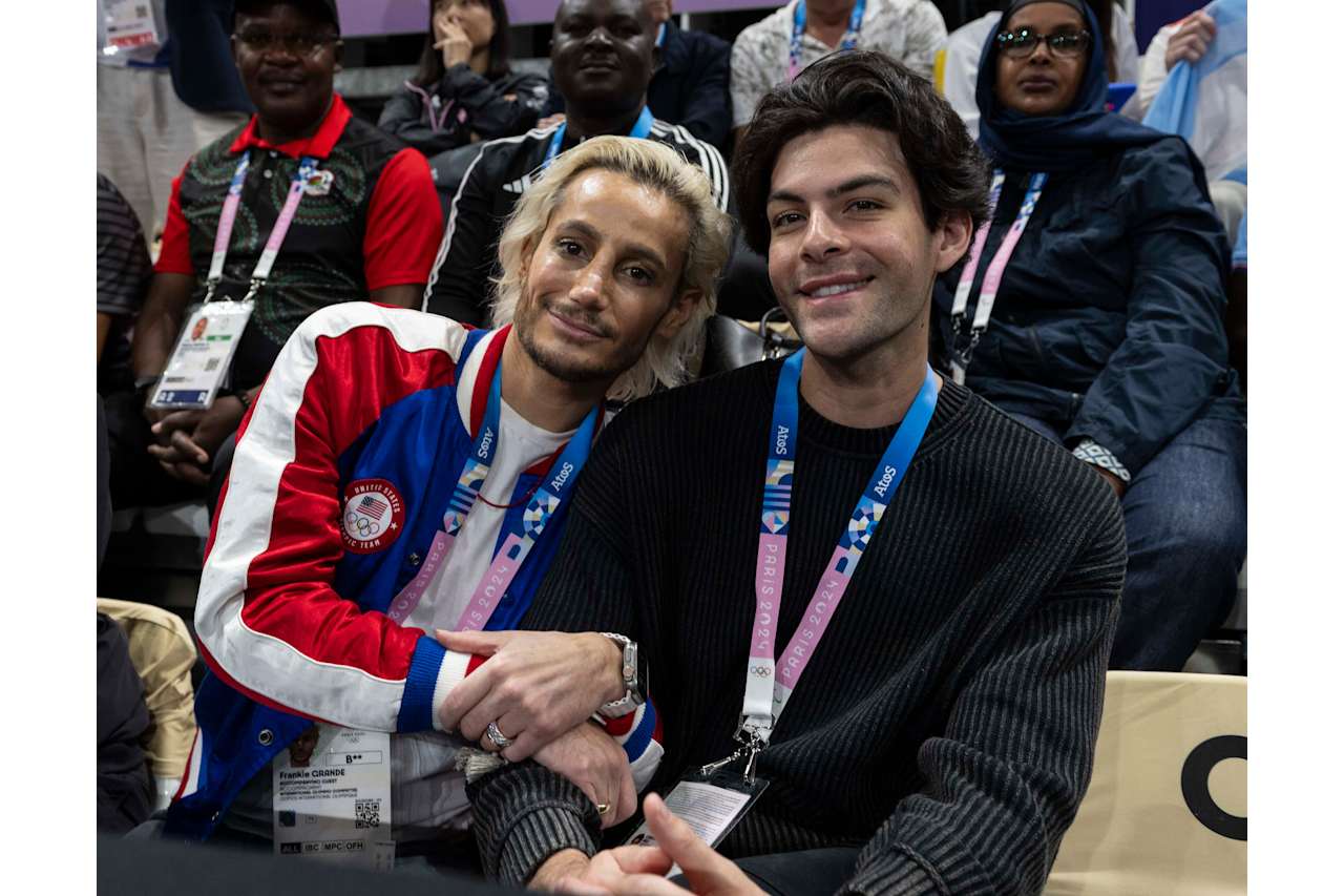 Frankie Grande at Paris 2024 Volleyball