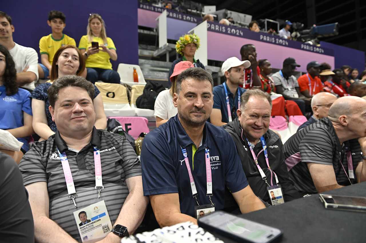 Olympic champion Vladimir Grbic at Paris 2024 Volleyball