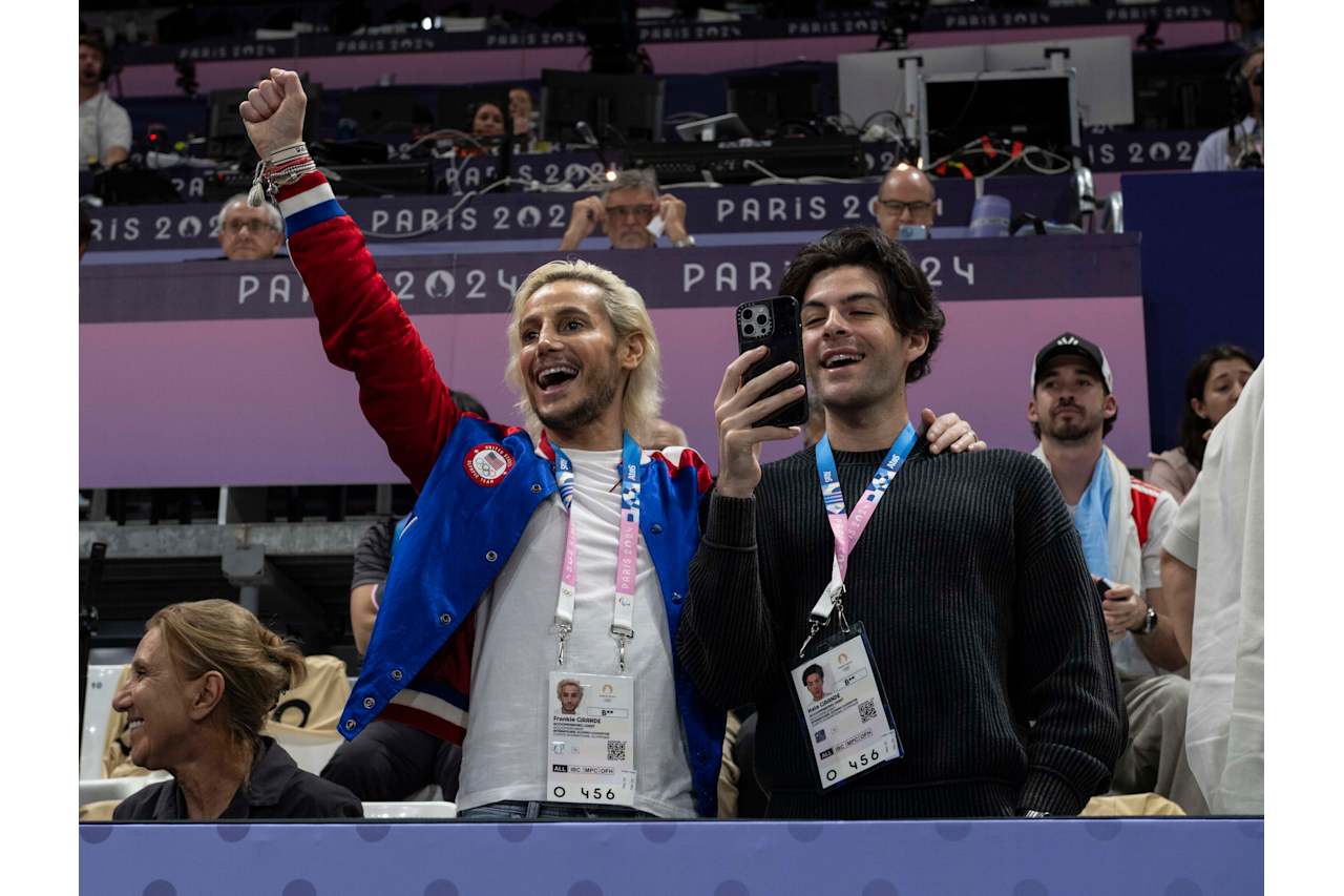 Frankie Grande at Paris 2024 Volleyball