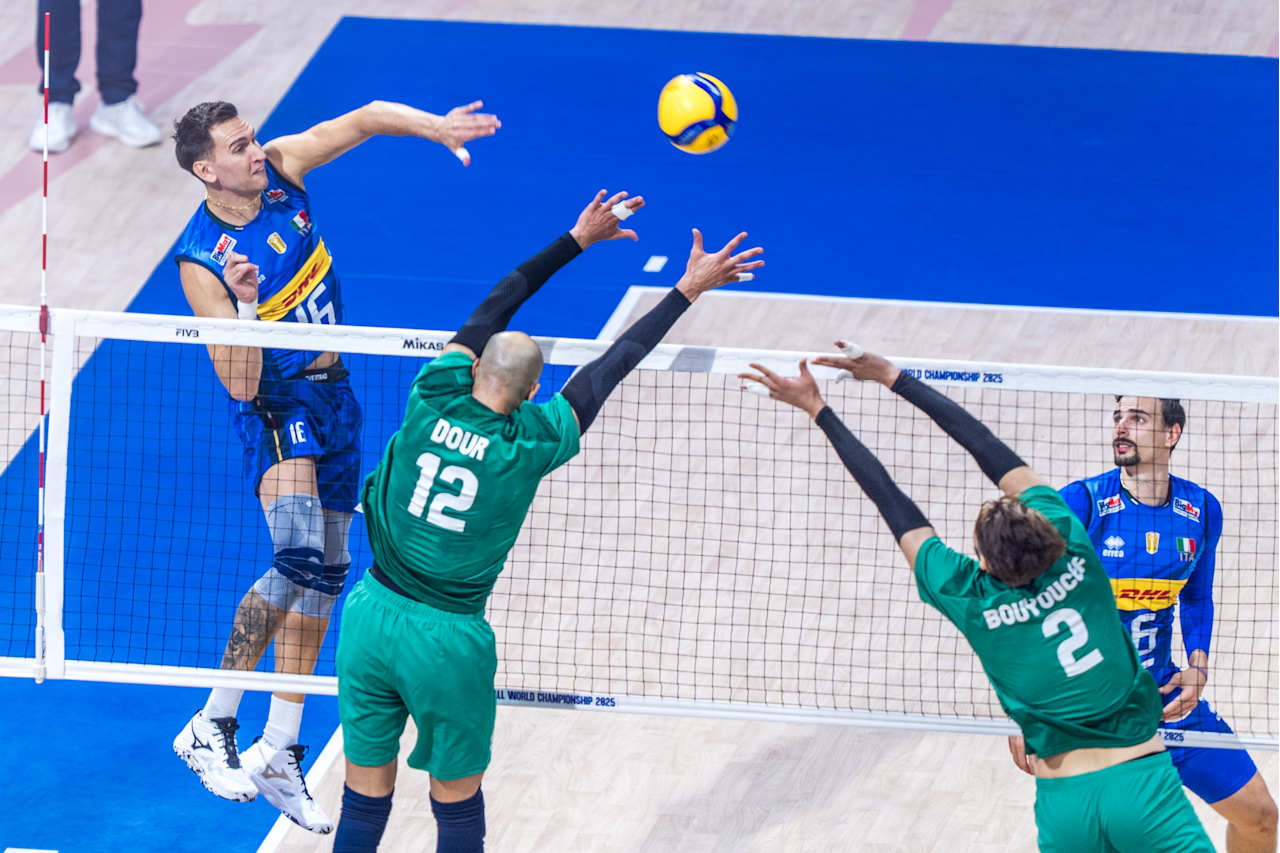 2° set Italia - Algeria