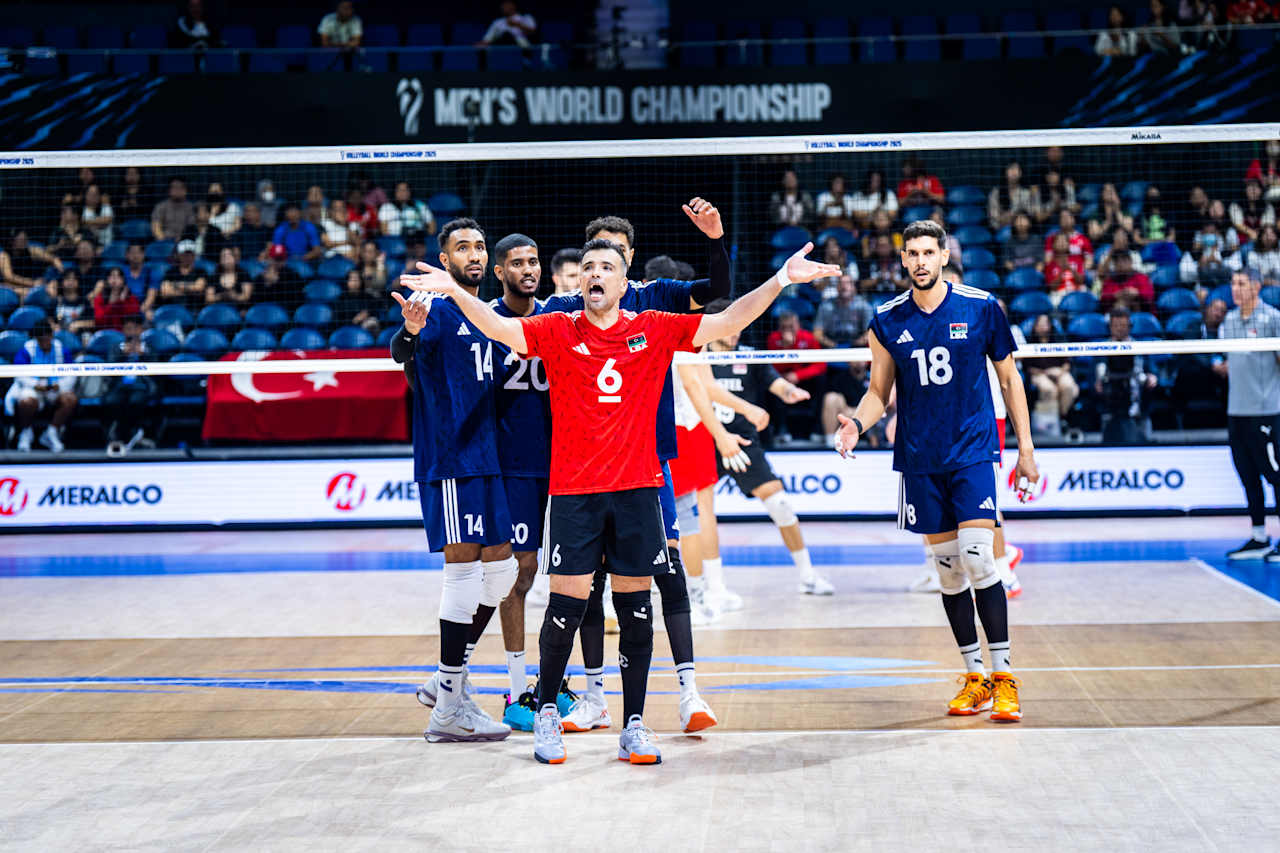 شکست والیبال لیبی در جام ملتها شکست والیبال لیبی در جام ملتها