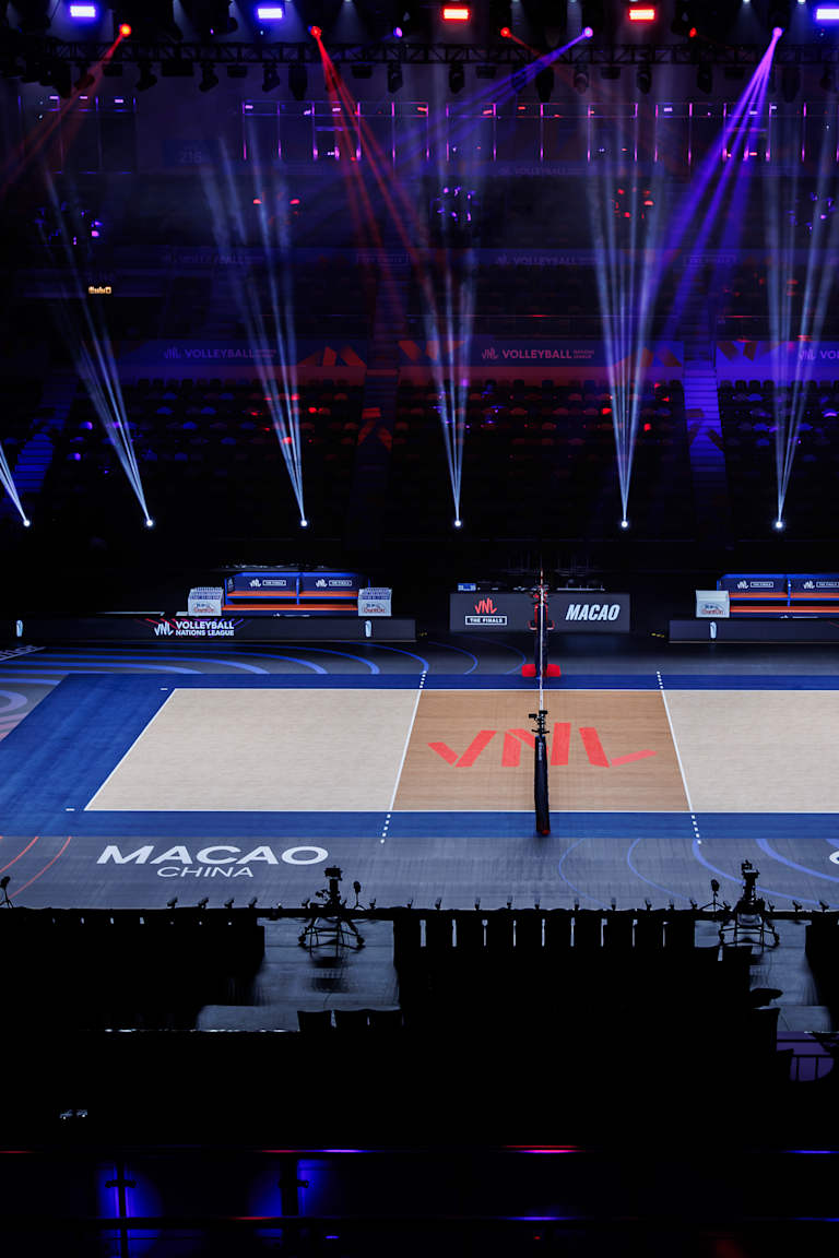 Volleyball World and Gerflor unveil first bespoke court design for the 2026 VNL Finals